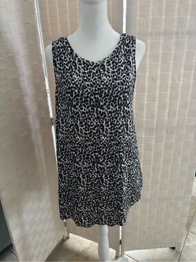 Old Navy L Luxe Animal Print Tank